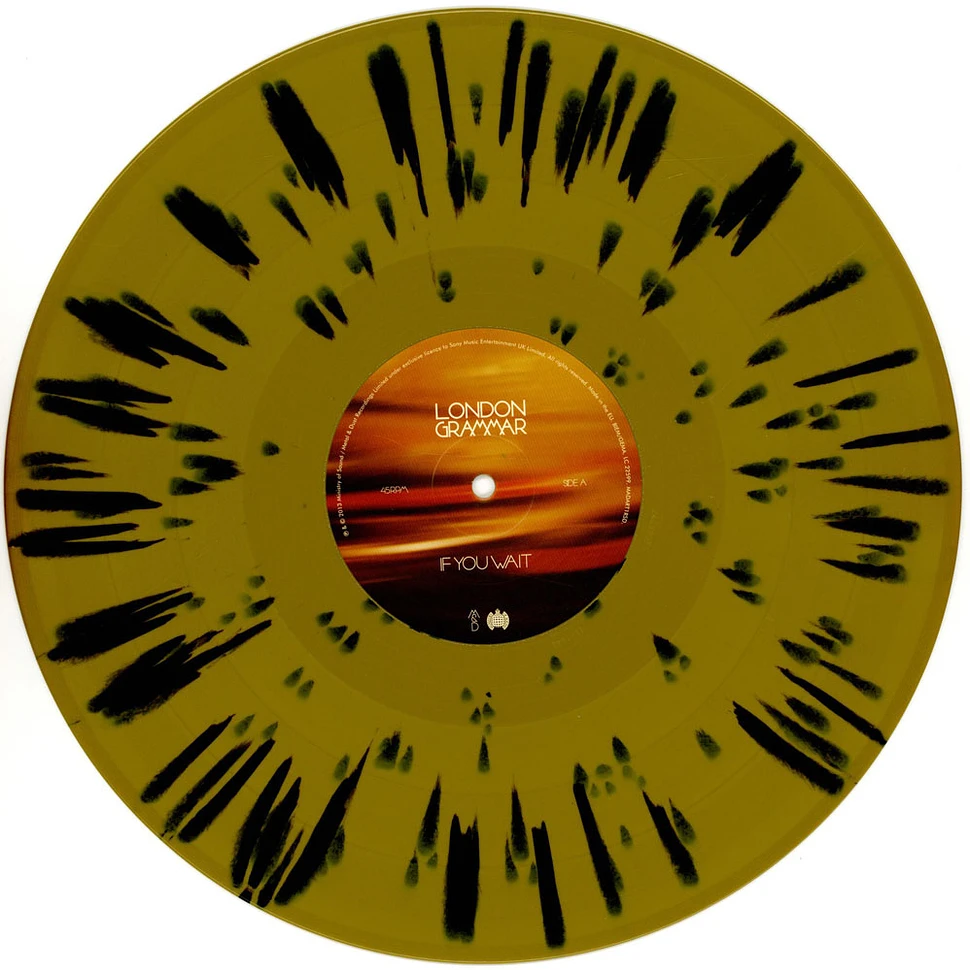 London Grammar - If You Wait Record Store Day 2023 Black & Gold Splatter Vinyl Edition