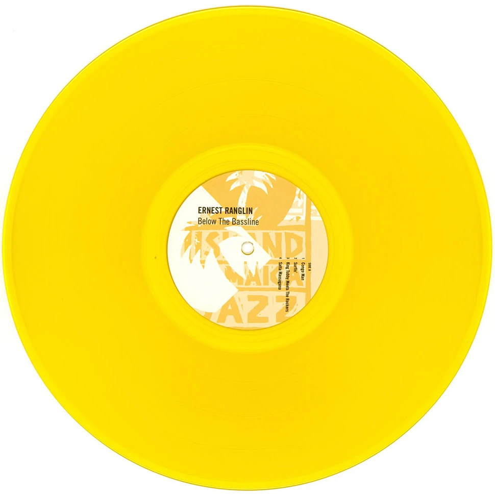 Ernest Ranglin - Below The Bassline Record Store Day 2023 Yellow Vinyl Edition