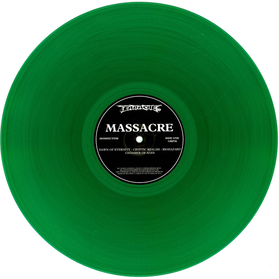 Massacre - From Beyond Record Store Day 2023 Green Vinyl Edition