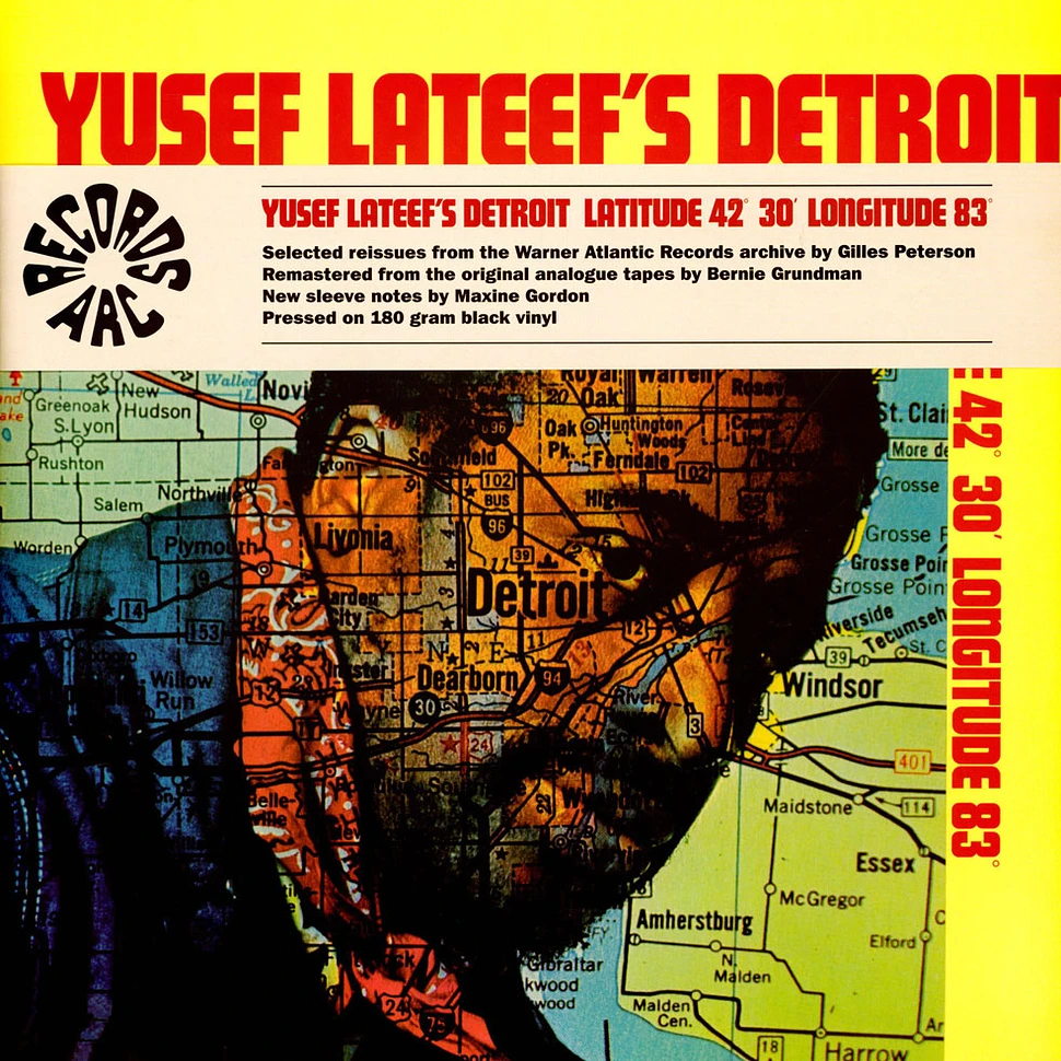Yusef Lateef - Detroit Latitude 42° 30' Longitude 83° Record Store Day 2023 Edition