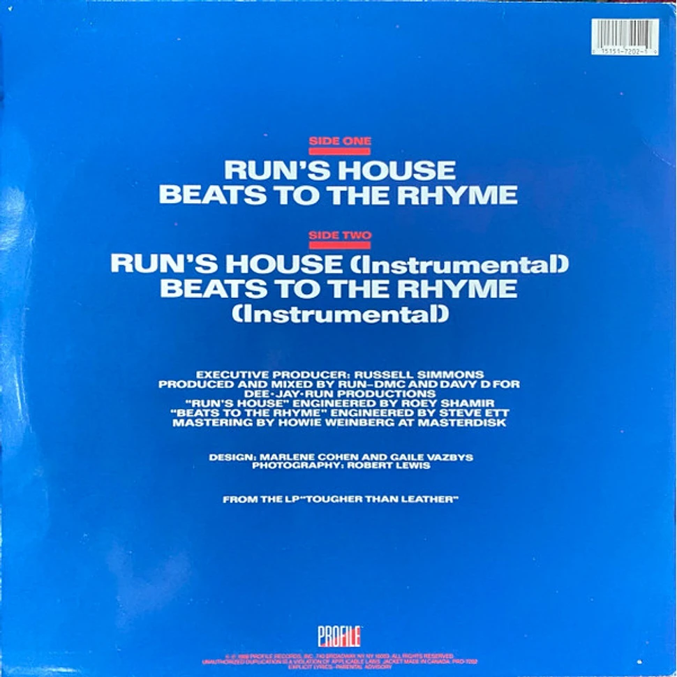 Run DMC - Run's House / Beats To The Rhyme