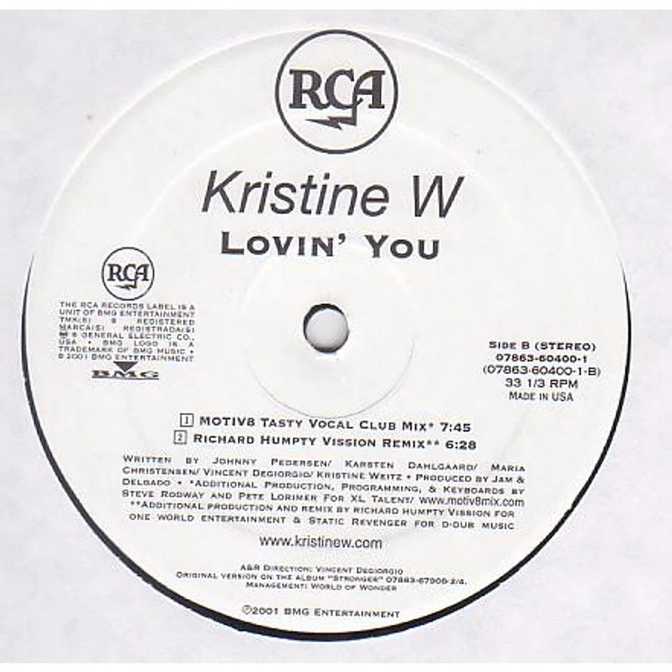 Kristine W - Lovin' You