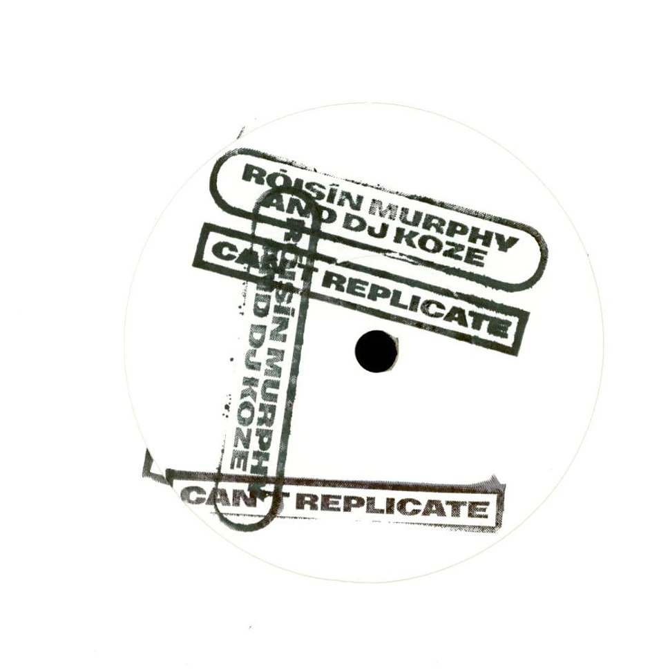 Roisin Murphy And DJ Koze - Can't Replicate Clear Vinyl Edition