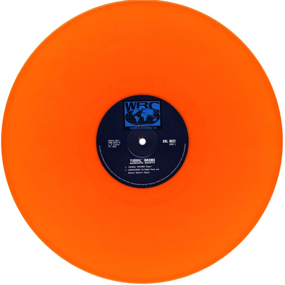 Mankunku Quartet - Yakhal’ Inkomo HHV Summer Of Jazz Exclusive Orange Vinyl Edition