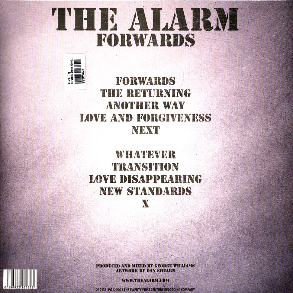The Alarm - Forwards Green Vinyl Edition