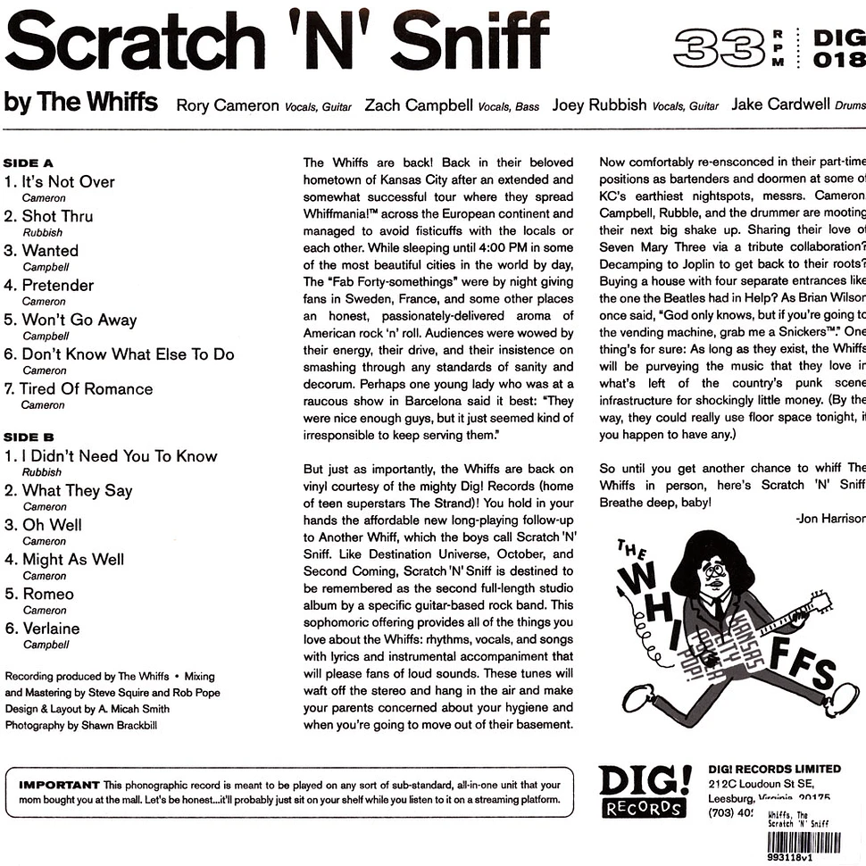 The Whiffs - Scratch 'N' Sniff