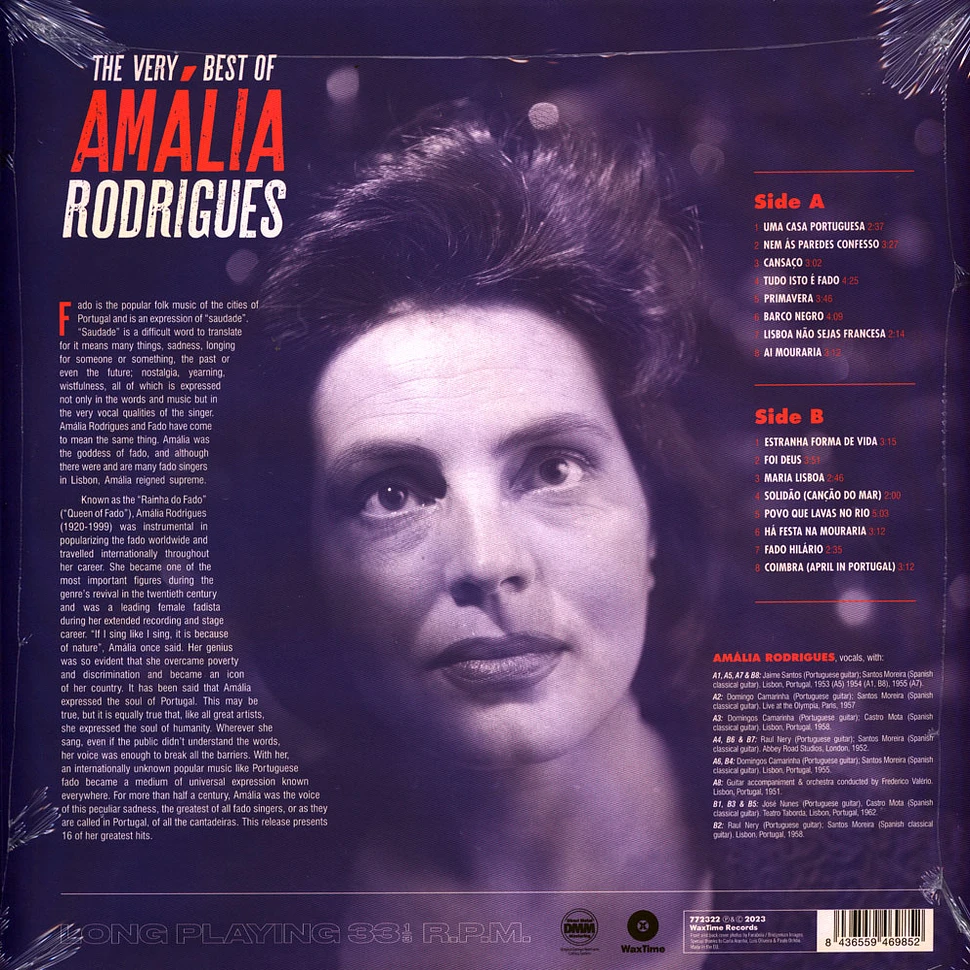 Amália Rodrigues - The Very Best Of Amalia Rodrigues