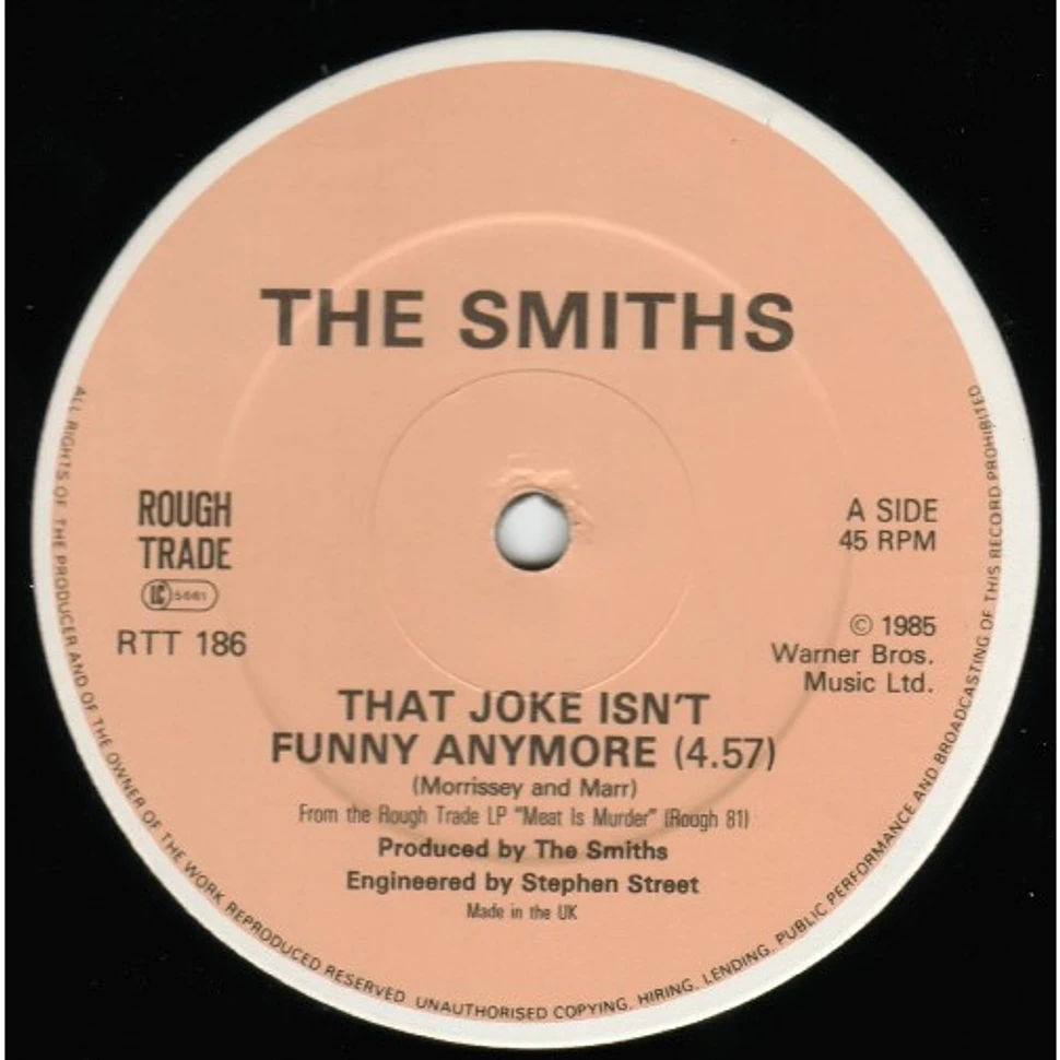 The Smiths - That Joke Isn't Funny Anymore