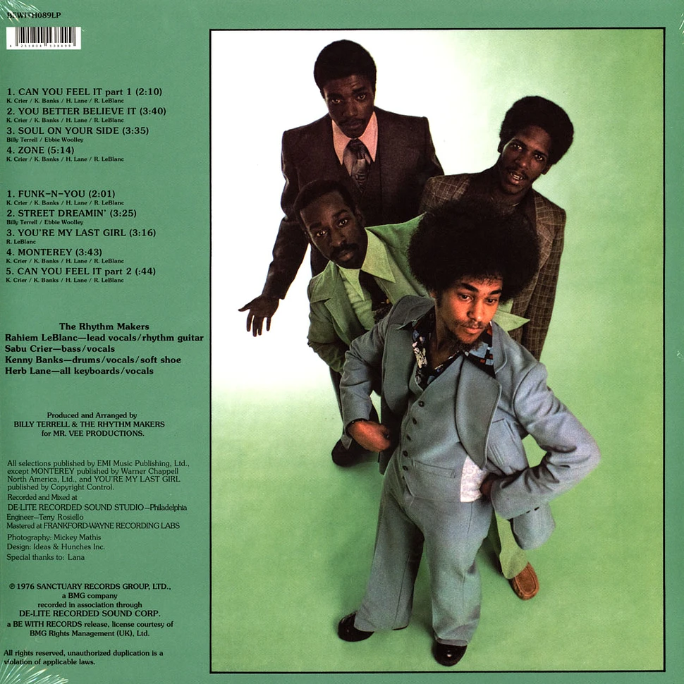 The Rhythm Makers - Soul On Your Side - Vinyl LP - 1976 - EU