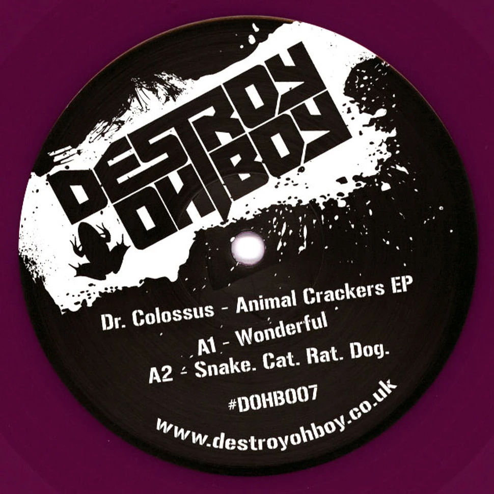 Dr. Colossus - Animal Crackers Ep Purple Vinyl Edition