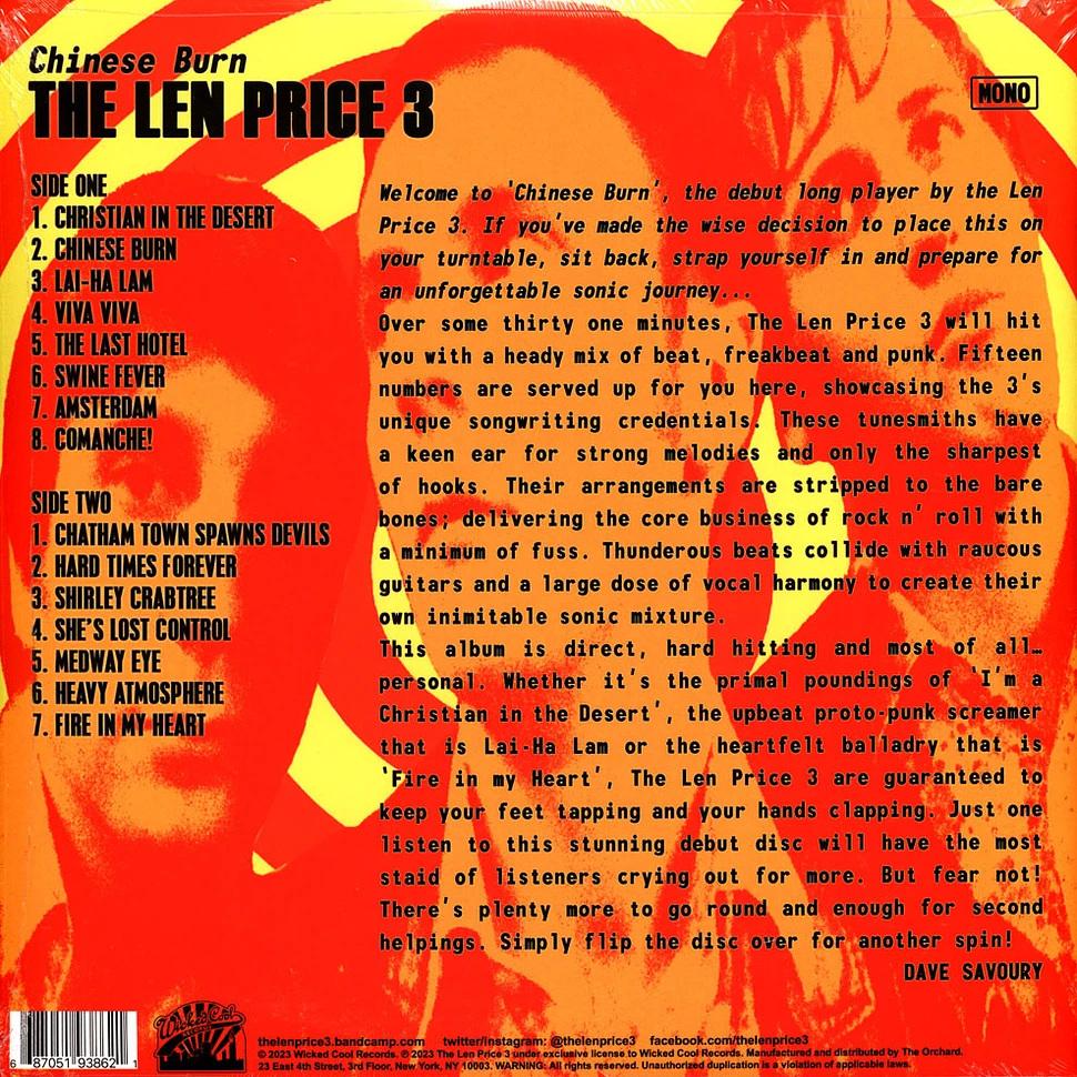 Len Price 3 - Chinese Burn