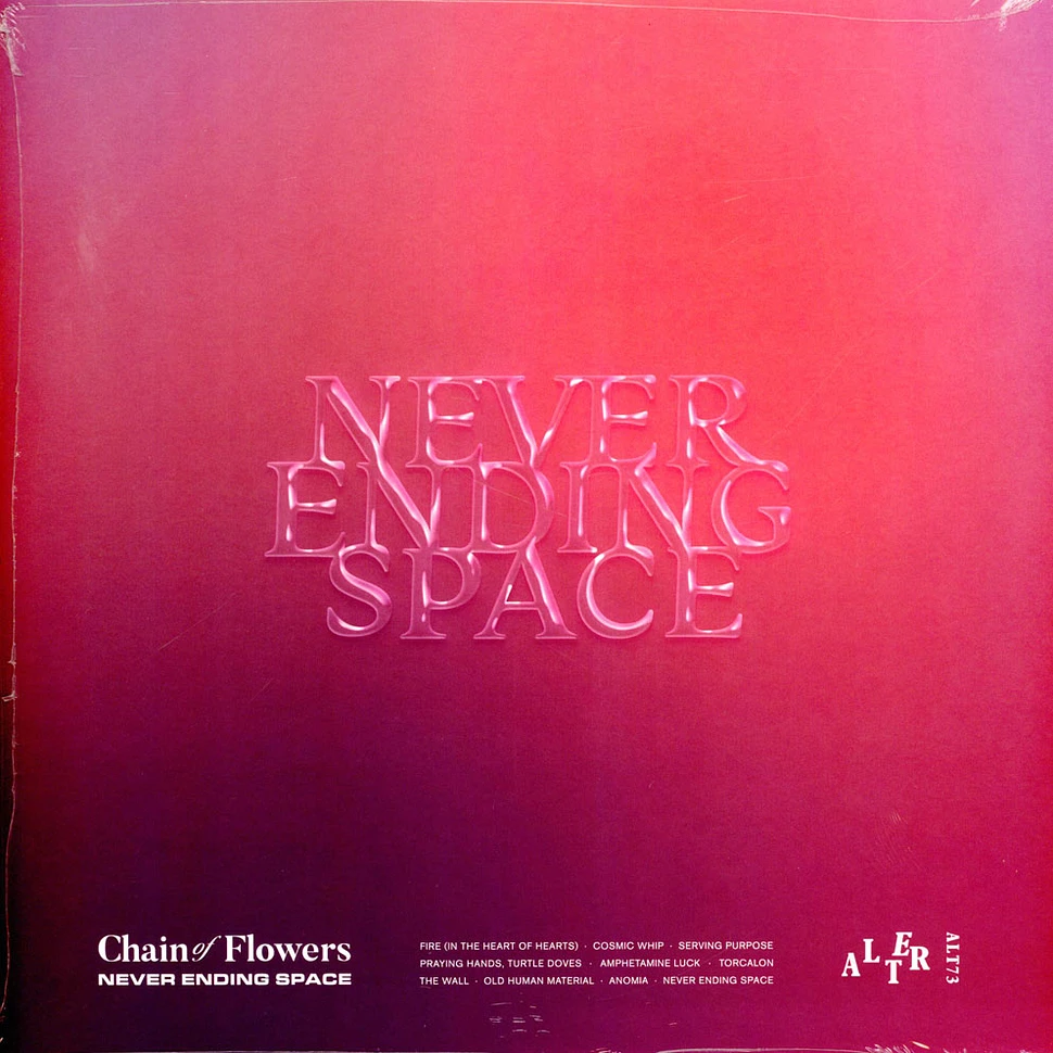 Chain Of Flowers - Never Ending Space Transparent Light Blue Vinyl Edition