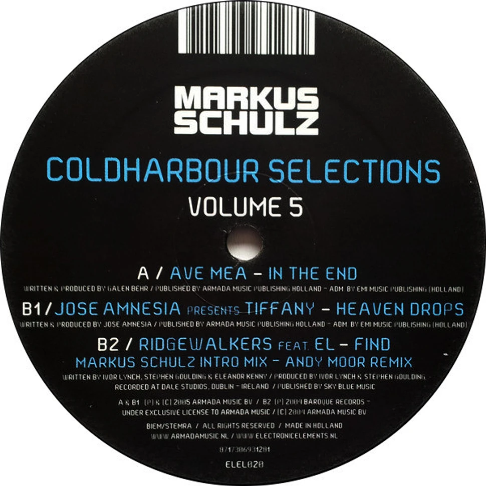 Markus Schulz - Coldharbour Selections Volume 5