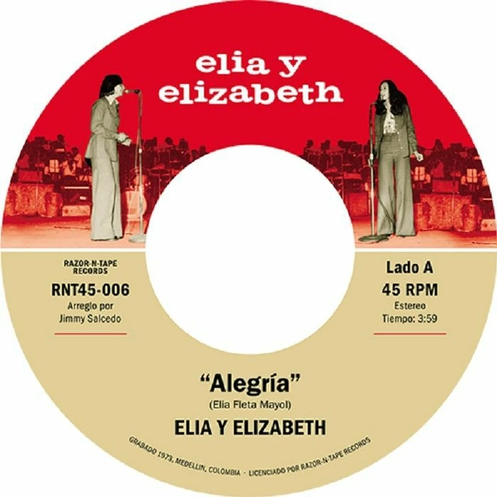 Elia Y Elizabeth - Alegría / Soy Una Nube