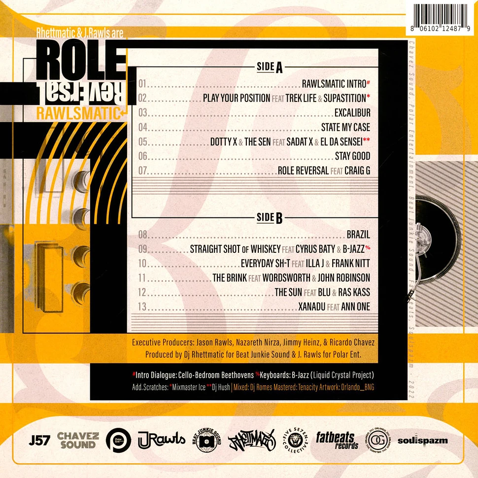 Rawlsmatic (J.Rawls & DJ Rhettmatic) - Role Reversal