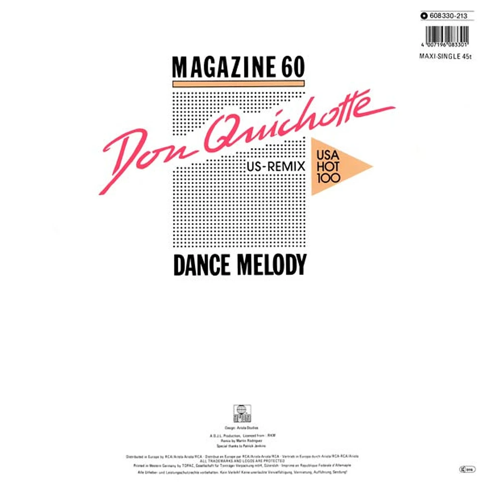 Magazine 60 - Don Quichotte (US-Remix)