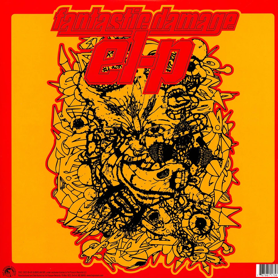 El-P - Fantastic Damage HHV Exclusive Colored Vinyl Edition