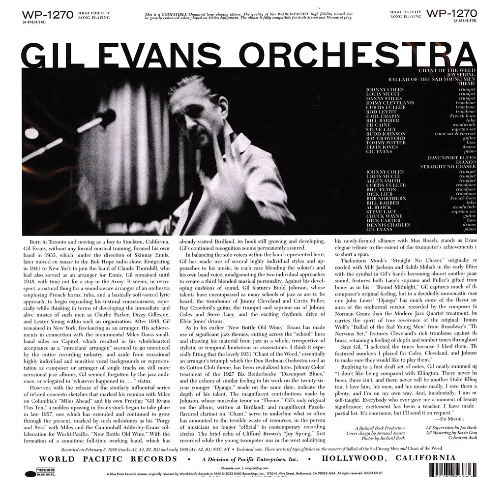 Gil Evans Orchestra - Great Jazz Standards Tone Poet Vinyl Edition