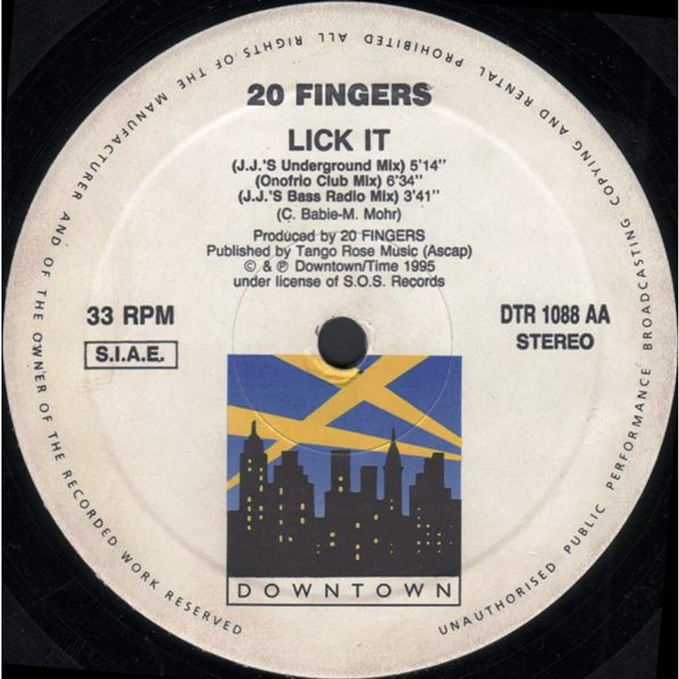 20 Fingers Featuring Roula - Lick It