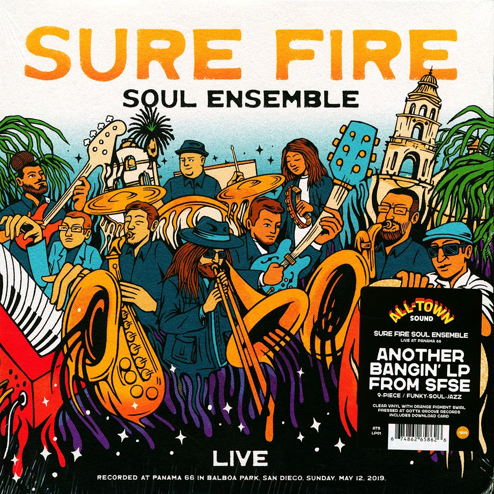 The Sure Fire Soul Ensemble - Out On The Coast Black Vinyl Version