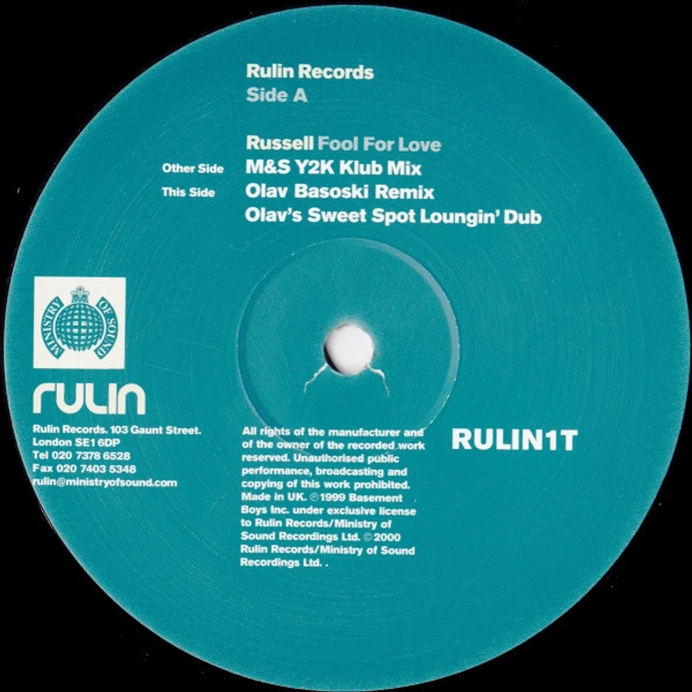 Russell - Fool For Love
