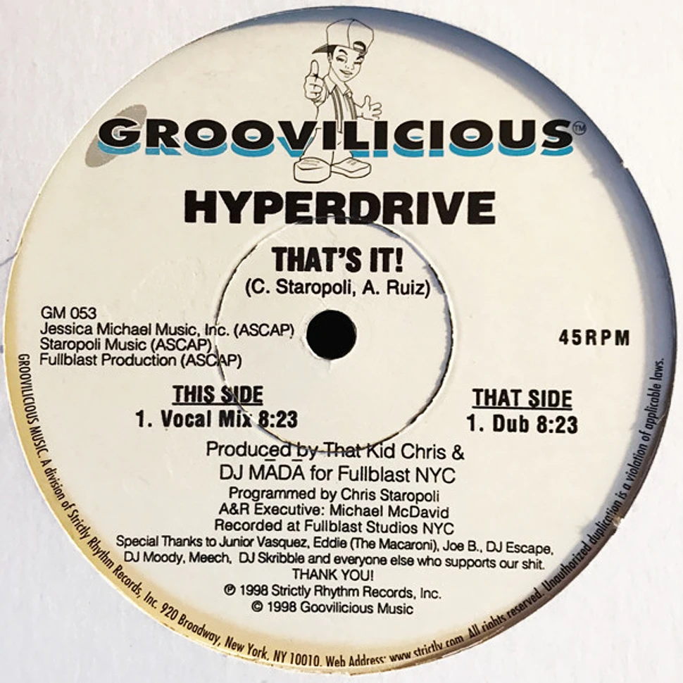 Hyperdrive - That's It!