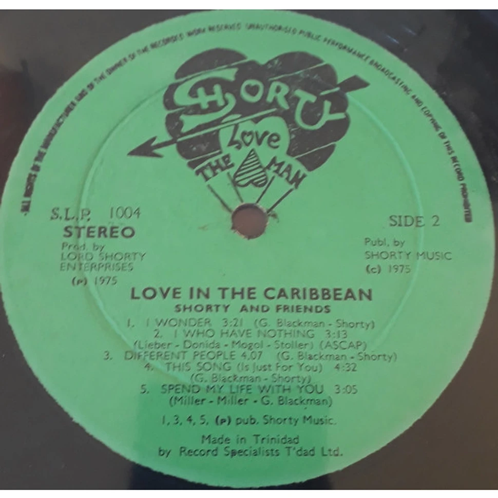 Lord Shorty And Various - Love In The Caribbean