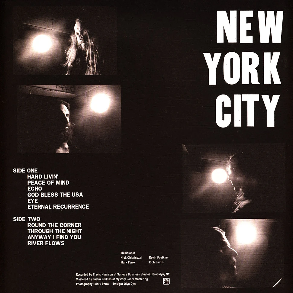 The Men - New York City White Vinyl Edition
