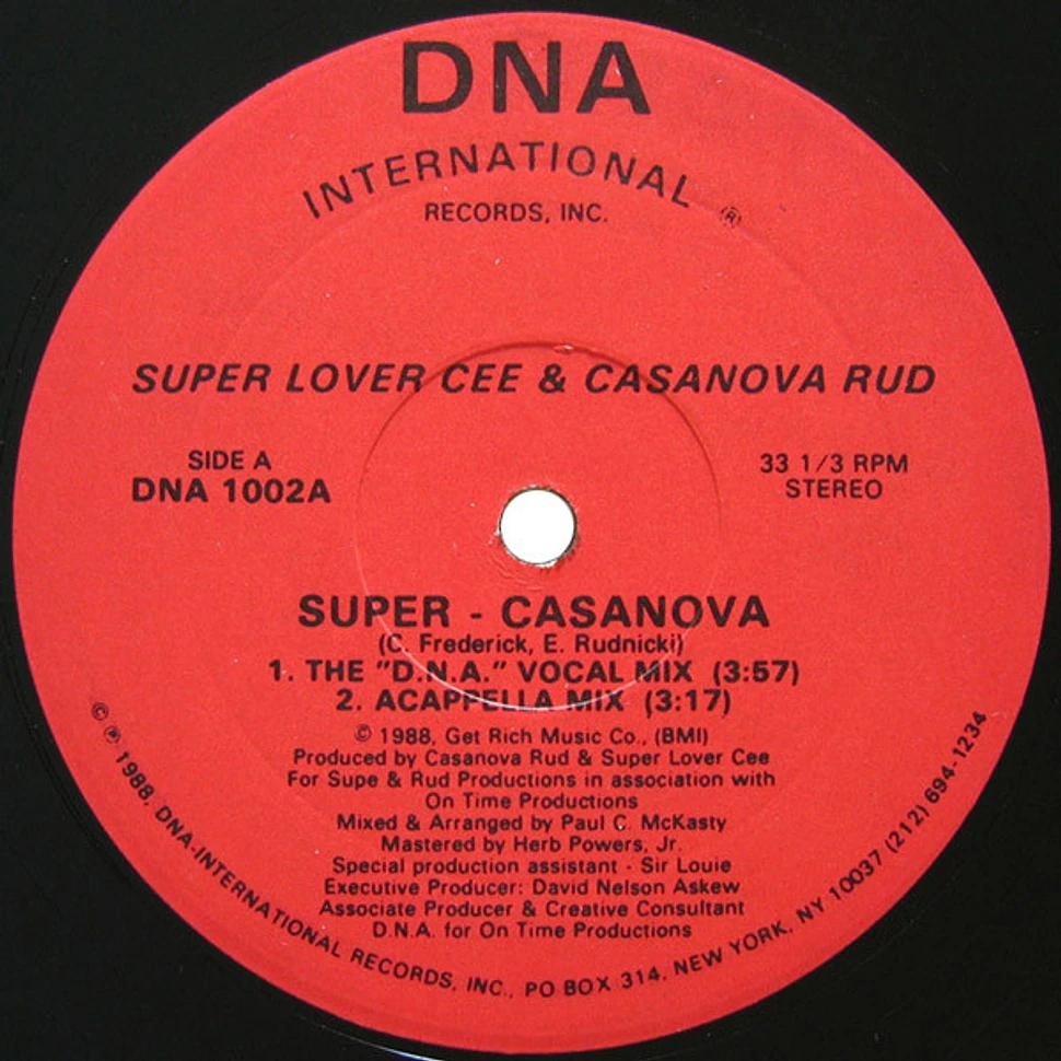 Super Lover Cee & Casanova Rud - Super - Casanova