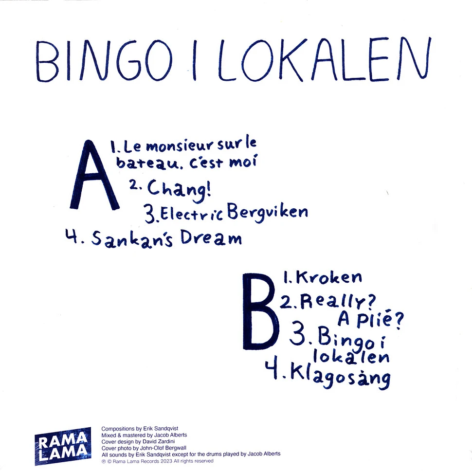 Erik Sandqvist - Bingo I Lokalen