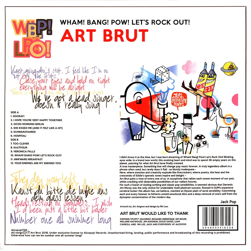 Art Brut - Wham Bang Pow Lets Rock Out