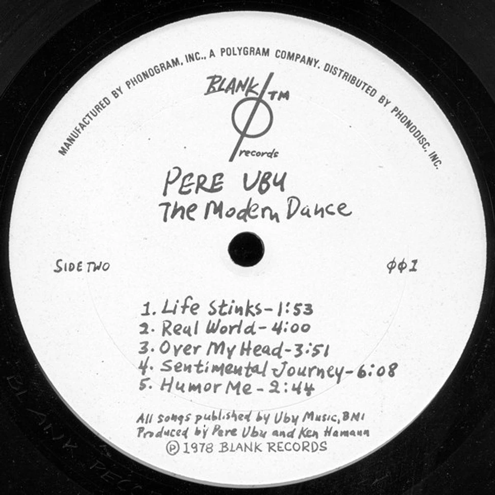 Pere Ubu - The Modern Dance