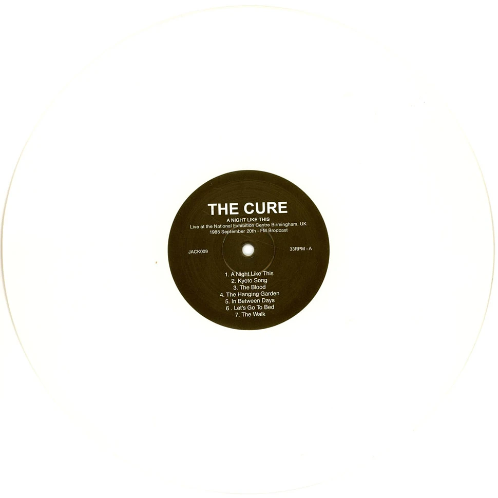 The Cure - A Night Like This - Live At The National Exhibition Centre Birmingham 1985 White Vinyl Edition