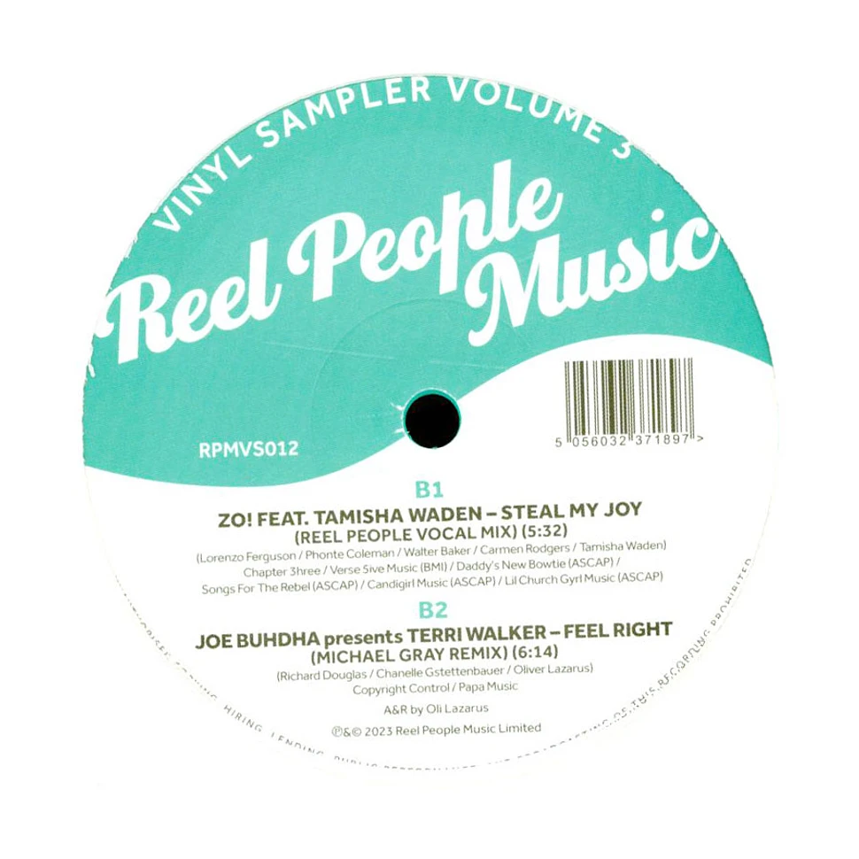 V.A. - Reel People Music : Vinyl Sampler Volume 3 Turquoise Vinyl Edtion