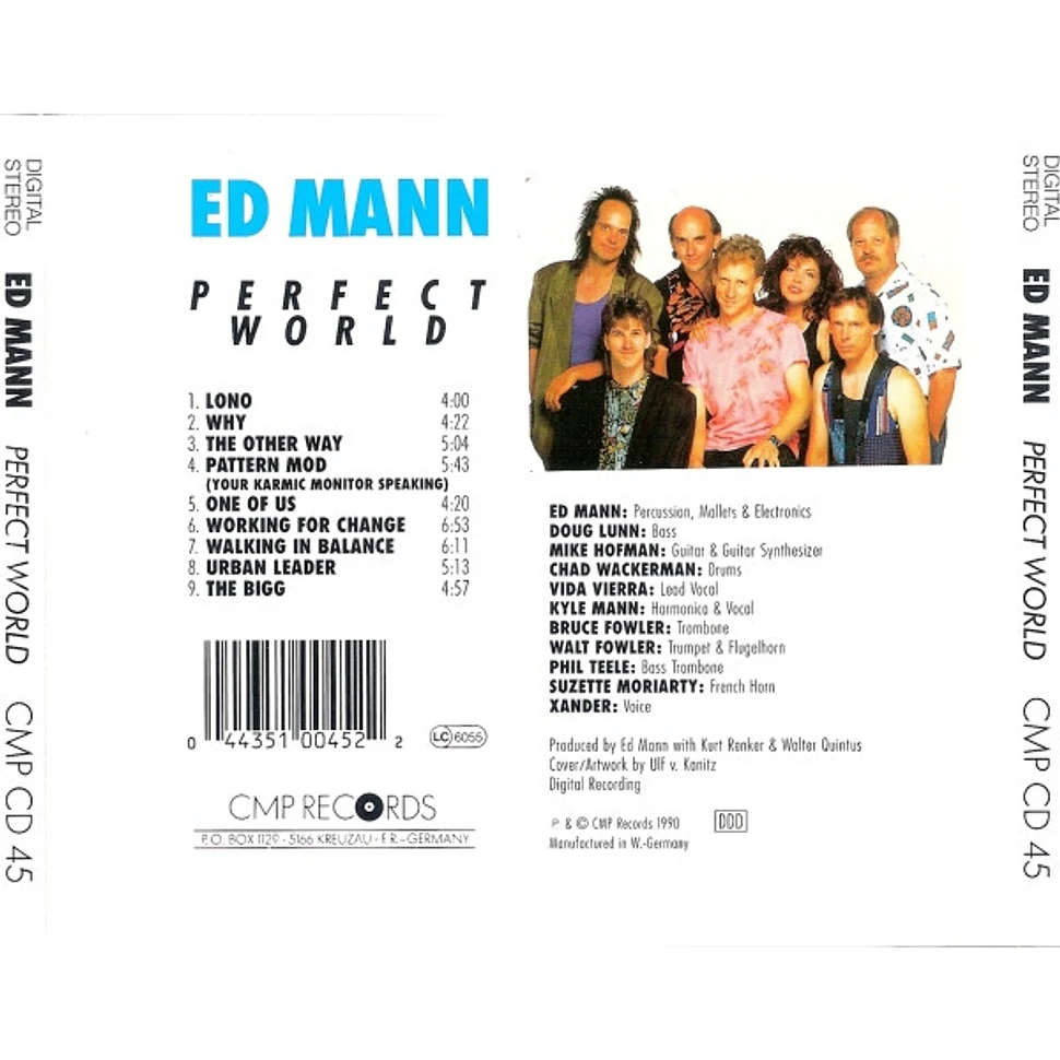 Ed Mann - Perfect World