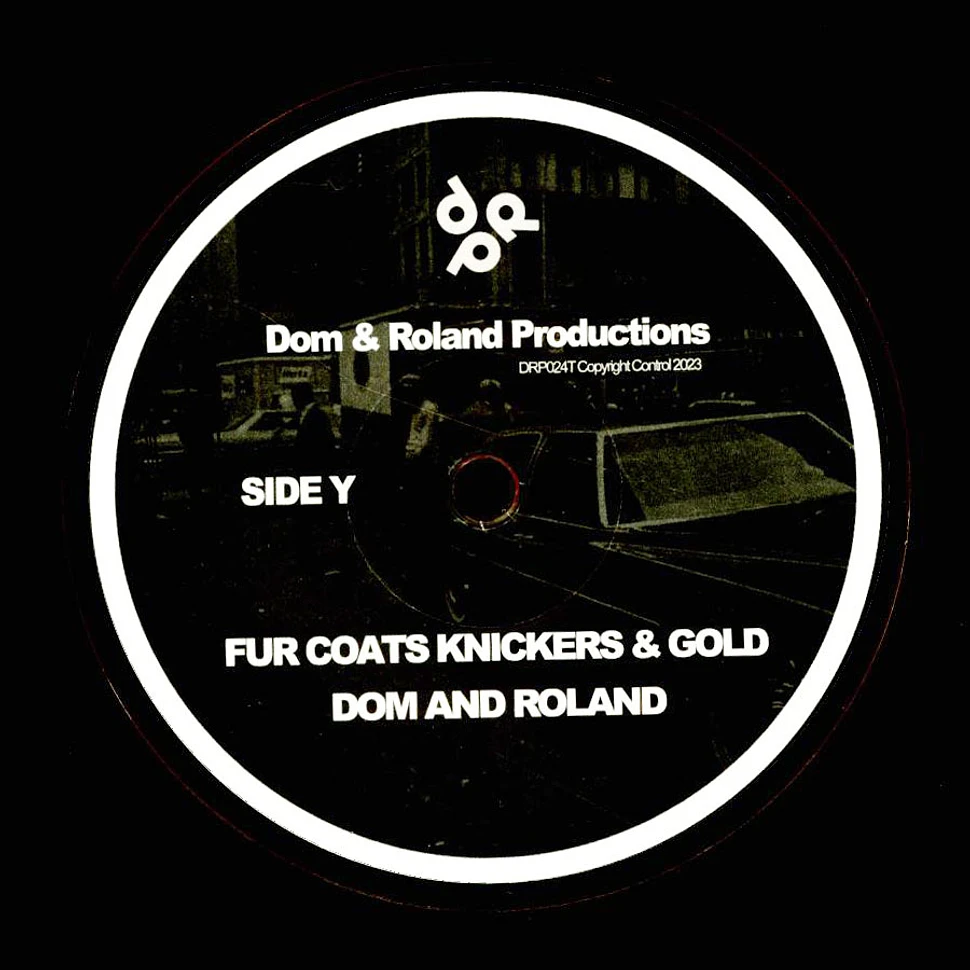 Dom & Roland - Fur Coats, Knickers And Gold / Drive Me Crazy Orange Vinyl Edition