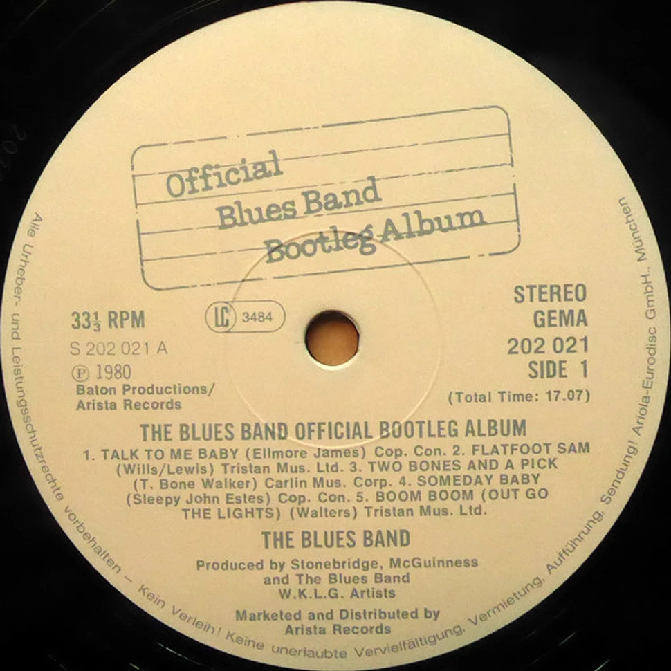 The Blues Band - The Blues Band Official Bootleg Album