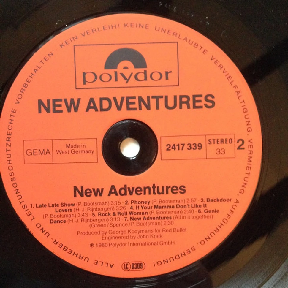 New Adventures - New Adventures