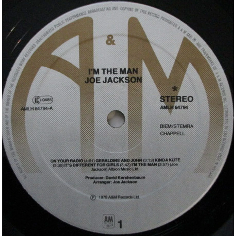 Joe Jackson - I'm The Man