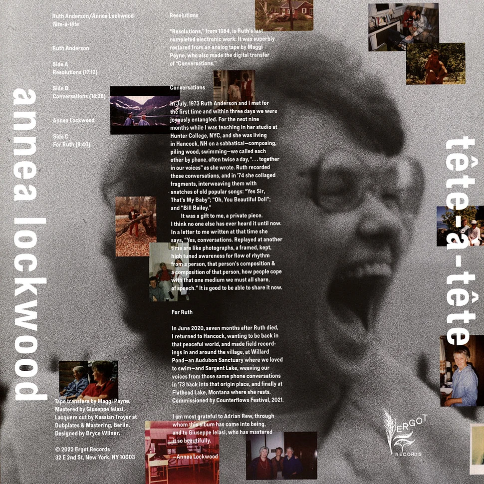 Ruth Anderson & Annea Lockwood - Tete-A-Tete