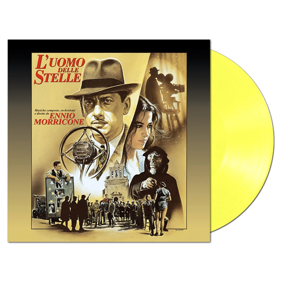 Ennio Morricone - OST L'uomo Delle Stelle Clear Yellow Vinyl Edition