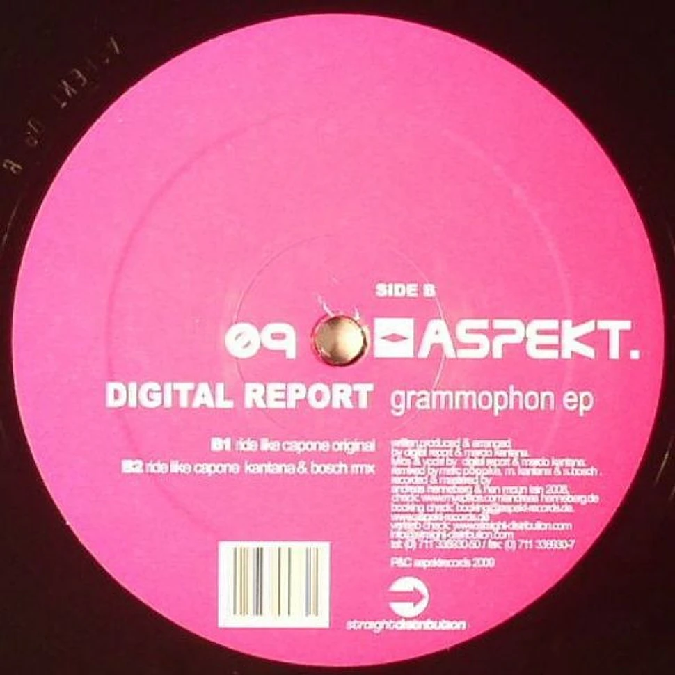 Digital Report - Grammophon EP