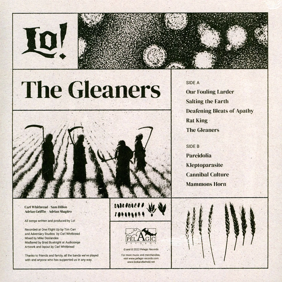 Lo! - The Gleaners Red Vinyl Edition