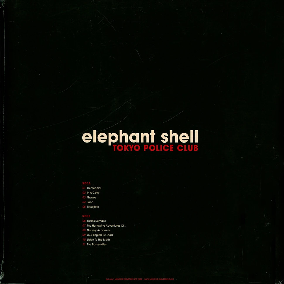Tokyo Police Club - Elephant Shell Tri-Colored Vinyl Edition