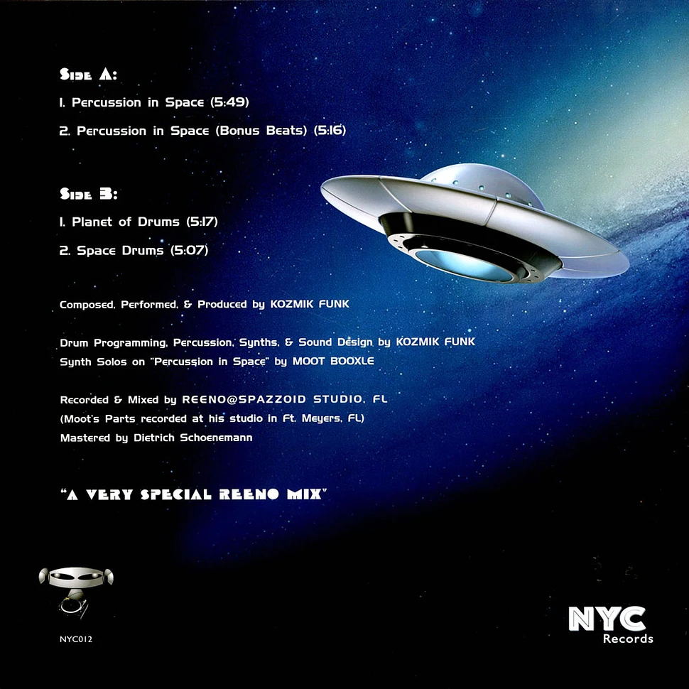Kozmik Funk - Percussion In Space