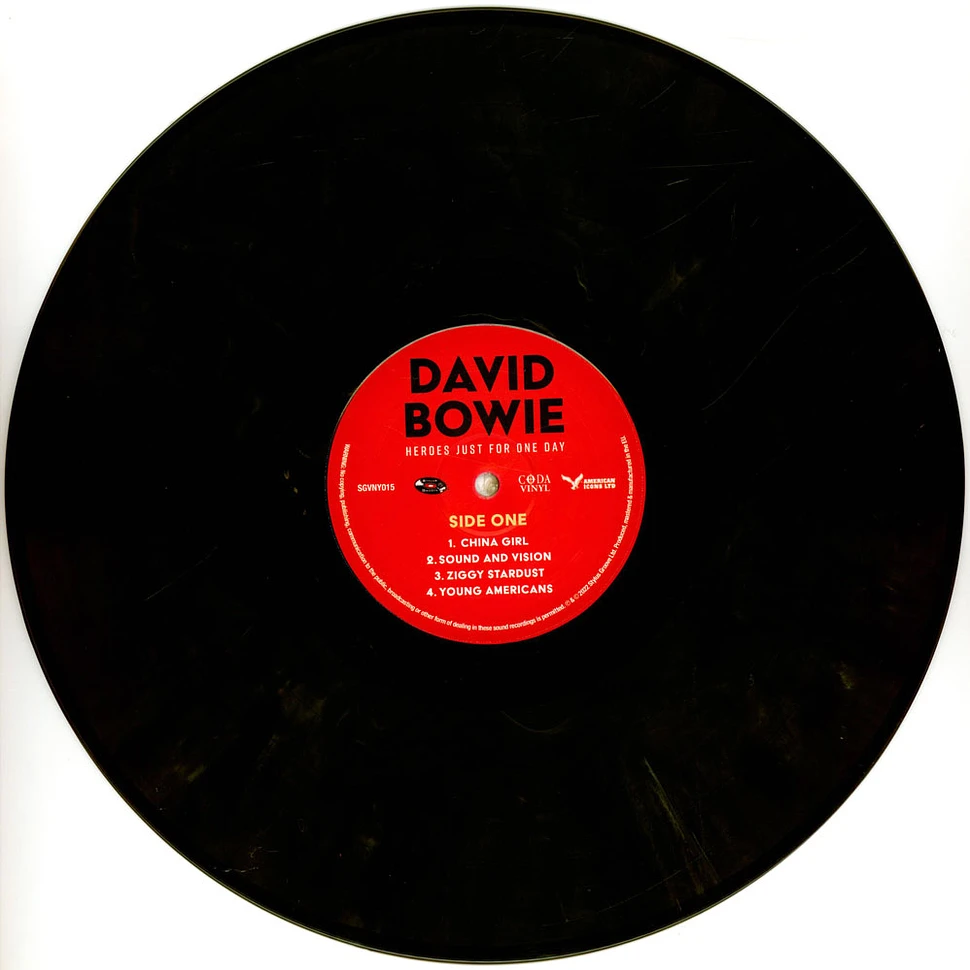 David Bowie - Heroes Just For One Day Multi-Colour Marble Vinyl Edition