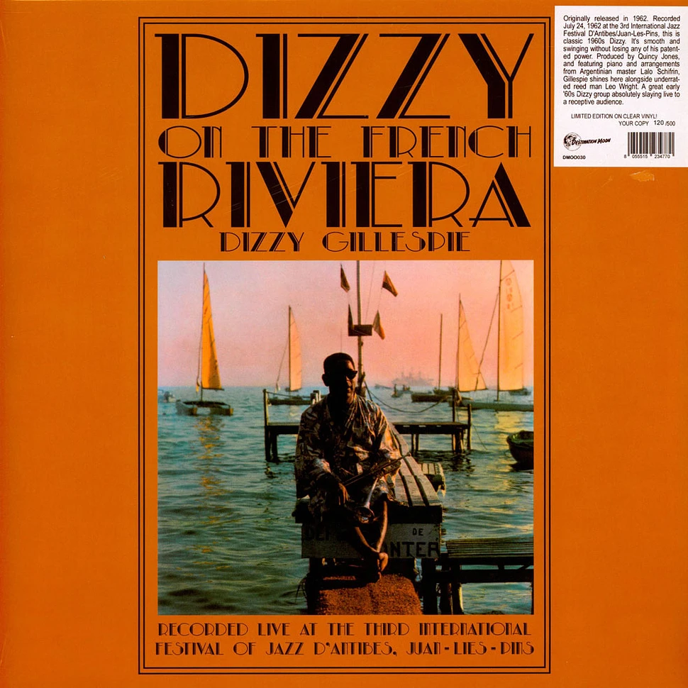 Dizzy Gillespie - On The French Riviera Clear Vinyl Edtion