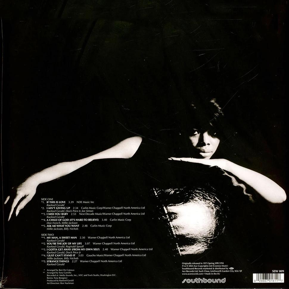 Millie Jackson - Millie Jackson Black Vinyl