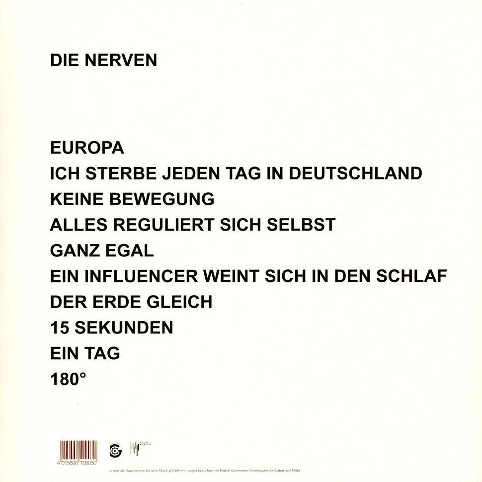 Die Nerven - Die Nerven Orange Vinyl Edition
