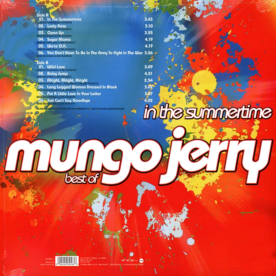 Mungo Jerry - In The Summertime...Best Of